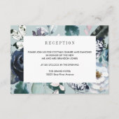 サムシングブルー ウェディング レセプションの詳細 エンクロージャーカード (正面)