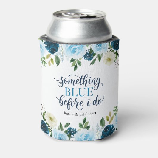 サムシングブルー ビフォー アイ ドゥ ネイビー フローラル 缶クーラー (缶裏面)
