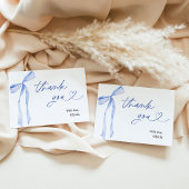 サムシングブルー ビフォー アイ ドゥ ブライダル サンクス カード