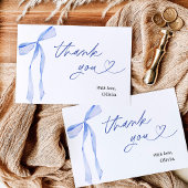 サムシングブルー ビフォー アイ ドゥ ブライダル サンクス カード