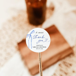 サムシングブルー ビフォー アイ ドゥ ブライダル デザート ステッカー