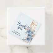 サムシングブルー ブライダルシャワーのお礼 フェイバータグ (インサイチュ)