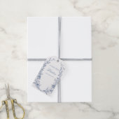 サムシングブルー ブライダルシャワー ディスプレイシャワー ギフトタグ (より糸付き)