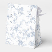 サムシングブルー ボウ ブライダルシャワー フェイバーボックス (裏面サイド)