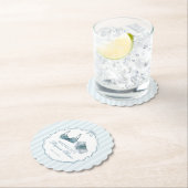 サムシングブルー ランジェリー シャワー ラセ バチェロレッテ ペーパーコースター (インサイチュ)