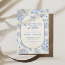 「サムシングブルー ヴィンテージ ブルー ブライダルシャワー」