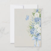 サムシング・ブルー　ハイドランジア サンキューカード (裏面)