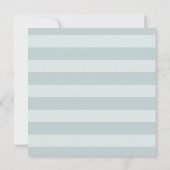 サムシング ブルー | ボヘミアンビューティー ウェディング 招待状 (裏面)