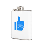 サムスアップサイクリング フラスク (左)