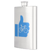 サムスアップサイクリング フラスク (左)