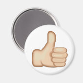 サムスアップ絵文字 マグネット (正面/裏面)