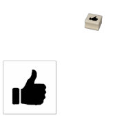 サムスアップ1インチゴム印 ラバースタンプ (押印)