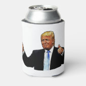 サムスアップ – Donald Trump 缶クーラー (缶裏面)