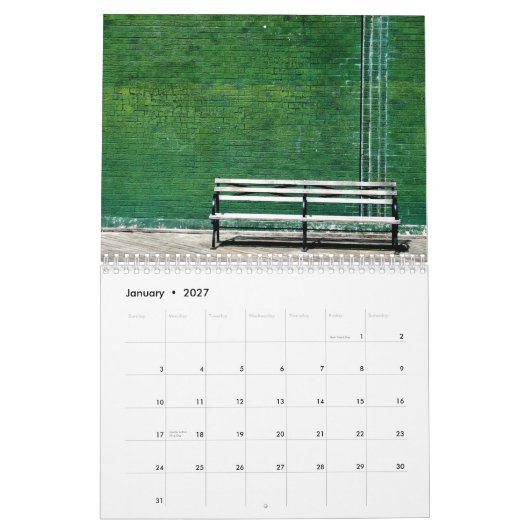 サムスミス著カレンダー2009年 カレンダー (1月 2027)