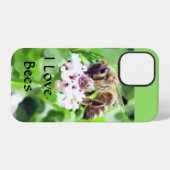 サムスンの電話ケース – 花の上にミツバチ iPhoneケース (裏面横)