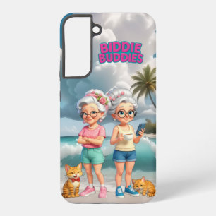 サムスンのBiddie Buddiesブランド電話ケース Samsung Galaxy S22+ケース