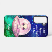 サムスンギャラクシーケースの名入れ SAMSUNG GALAXYケース (裏面横)