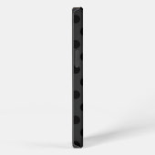 サムスンギャラクシーノート4ケース黒い水玉 iPhoneケース (右側面)
