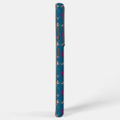 サムスンギャラクシー21ウルトラタフケース。フローラデザイン SAMSUNG GALAXYケース (右側面)