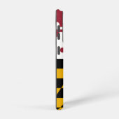 サムスンギャラクシーS21アメリカ・メリーランド州旗 SAMSUNG GALAXYケース (右側面)