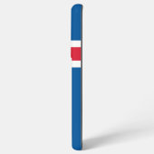 サムスンギャラクシーS21ウルトラケースとアイスランド国旗 SAMSUNG GALAXYケース (裏面横)