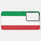 サムスンギャラクシーS21ウルトラケースとイタリア国旗 SAMSUNG GALAXYケース (左側面)