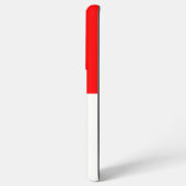 サムスンギャラクシーS21ウルトラケースとインドネシア国旗 SAMSUNG GALAXYケース (裏面横)