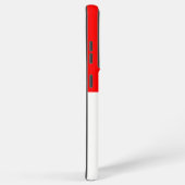 サムスンギャラクシーS21ウルトラケースとインドネシア国旗 SAMSUNG GALAXYケース (右側面)