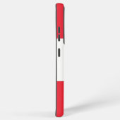 サムスンギャラクシーS21ウルトラケースとオーストリア国旗 SAMSUNG GALAXYケース (右側面)