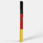 サムスンギャラクシーS21ウルトラケースとドイツ国旗 SAMSUNG GALAXYケース (右側面)