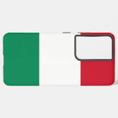 サムスンギャラクシーS21ウルトラケースとハンガリー国旗 SAMSUNG GALAXYケース (左側面)