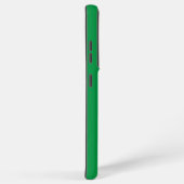 サムスンギャラクシーS21ウルトラケースとブラジル国旗 SAMSUNG GALAXYケース (右側面)