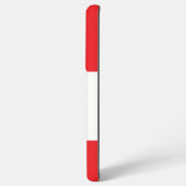 サムスンギャラクシーS21ウルトラケースとレバノン国旗 SAMSUNG GALAXYケース (裏面横)