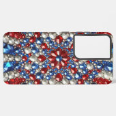 サムスンギャラクシーS21ウルトラケースオランダ色 SAMSUNG GALAXYケース (左側面)