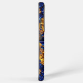 サムスンギャラクシーS21ウルトラケーススウェーデンカラー SAMSUNG GALAXYケース (右側面)