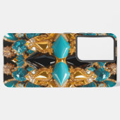 サムスンギャラクシーS21ウルトラケースバハマ色 SAMSUNG GALAXYケース (左側面)