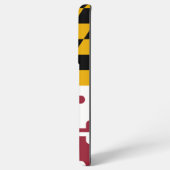 サムスンギャラクシーS21ウルトラケースメリーランド国旗 SAMSUNG GALAXYケース (裏面横)