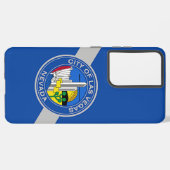 サムスンギャラクシーS21ウルトラケースラスベガス国旗 SAMSUNG GALAXYケース (左側面)