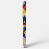 サムスンギャラクシーS21ウルトラケースルーマニア色 SAMSUNG GALAXYケース (裏面横)