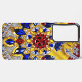 サムスンギャラクシーS21ウルトラケースルーマニア色 SAMSUNG GALAXYケース (左側面)