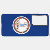 サムスンギャラクシーS21ウルトラケース国旗 SAMSUNG GALAXYケース (左側面)