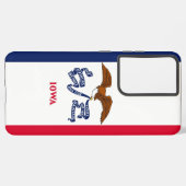 サムスンギャラクシーS21ウルトラケース国旗 SAMSUNG GALAXYケース (左側面)