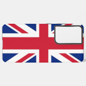 サムスンギャラクシーS21ウルトラ統一されたケースキングダム国旗 SAMSUNG GALAXYケース (左側面)