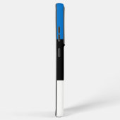 サムスンギャラクシーS21ウルトラ・ケースとエストニア国旗 SAMSUNG GALAXYケース (右側面)