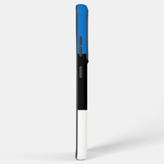 サムスンギャラクシーS21ウルトラ・ケースとエストニア国旗 SAMSUNG GALAXYケース (右側面)