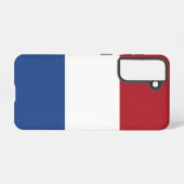 サムスンギャラクシーS21ケースオランダ国旗 SAMSUNG GALAXYケース (裏面横)