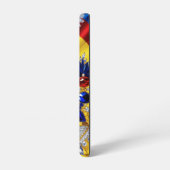 サムスンギャラクシーS21ケースルーマニアの色 SAMSUNG GALAXYケース (左側面)