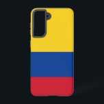 サムスンギャラクシーS21ケース国旗<br><div class="desc">コロンビアの旗を特集した専用の電話カバーでサムスンギャラクシーS21を変身!細部に細心の注意を払って作られた、この電話カバーは誇らしげにコロンビア国旗の活気のあるデザインを示す。フラグには、黄色、青、赤の3つの水平ストライプが含まれ、黄色のストライプはフラグの半分を占め、青と赤のストライプは残りの半分を均等に占める。このデザインは、コロンビアの多様な地形、空、川、独立のために流出した血液を象徴している。コロンビアの遺産を祝ったり、特別な機会を祝ったり、単に旗の大胆で意味のある象徴性を鑑賞したりしているかどうかは、このカバーはあなたの装置にコロンビアの誇りの本物のタッチを追加する。高品質の素材で作られたコロンビア国旗の電話カバーは、耐久性と視覚的に印象的な外観を保証し、毎日の必需品に完璧に加える。それは使用するたびにコロンビアへの憧れを表現しながら、あなたの携帯電話を保護するように設計されている。</div>