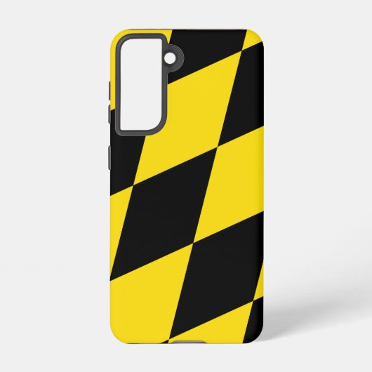 サムスンギャラクシーS21ケース国旗、ドイツ、ミュンヘン SAMSUNG GALAXYケース (裏面)