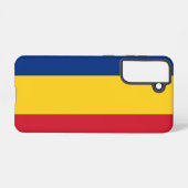 サムスンギャラクシーS21ケース国旗 SAMSUNG GALAXYケース (裏面横)
